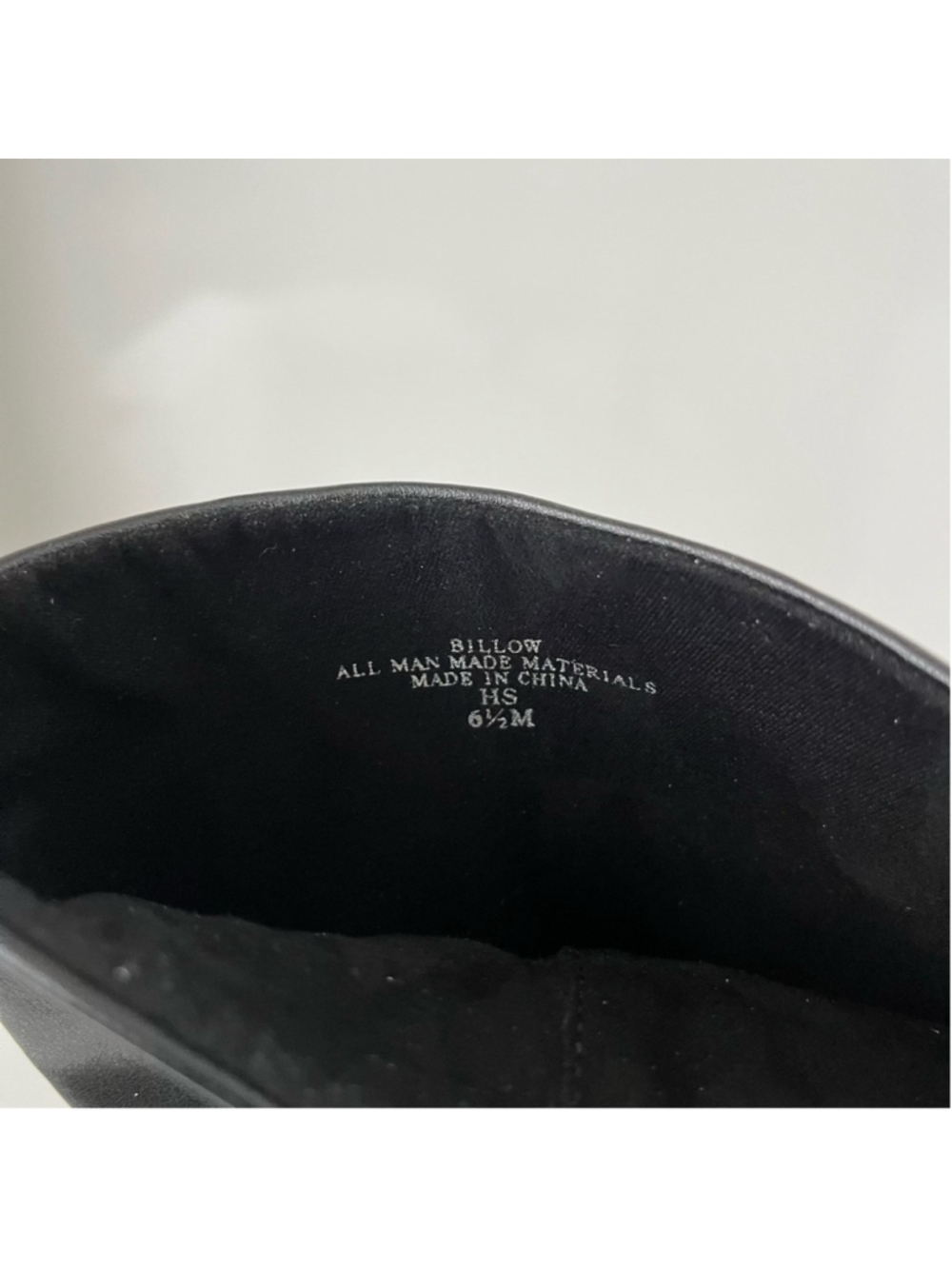 CHARLES by Charles David Billow Faux Leather Block Heel Boot Black 6.5 - Picture 12 of 15
